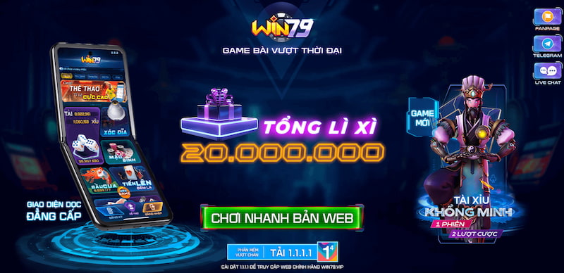 cổng game bài win79